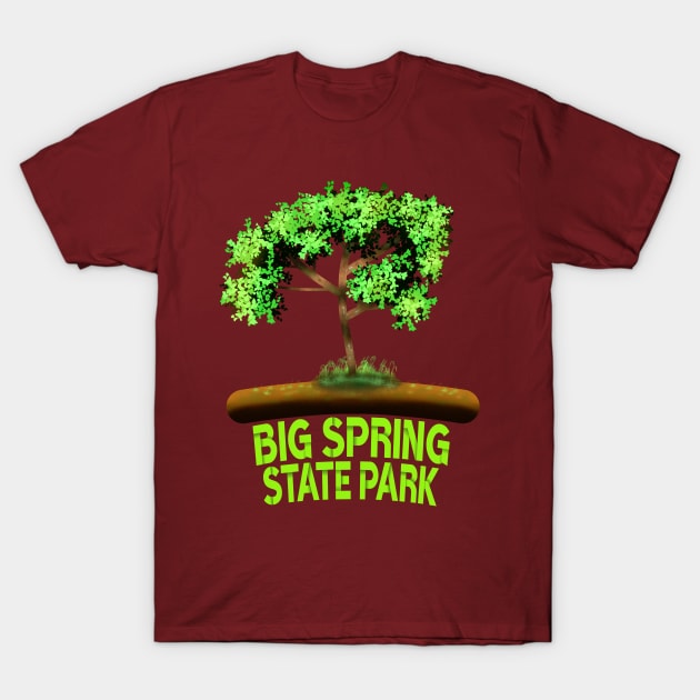 Big Spring State Park T-Shirt by MoMido